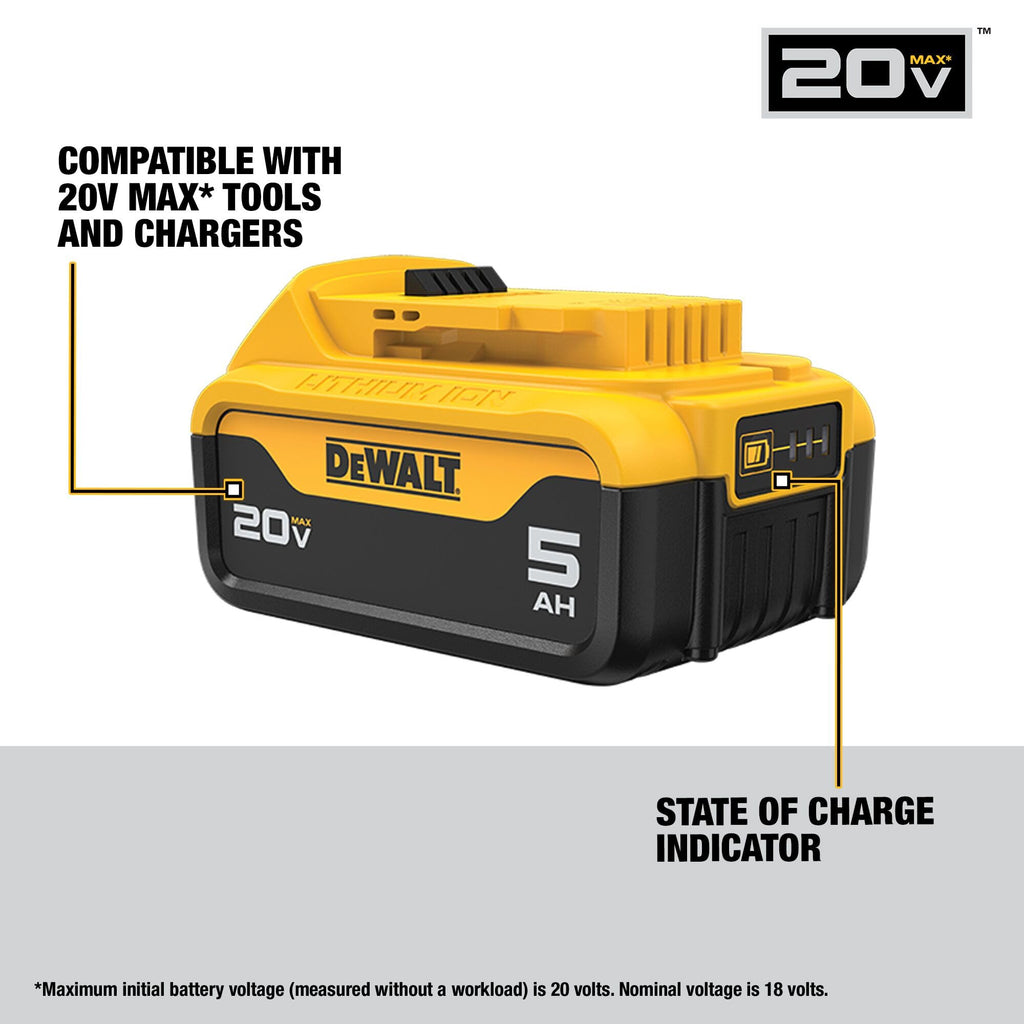 20V MAX Lithium-Ion Battery 2-Pack 5.0 Ah H267