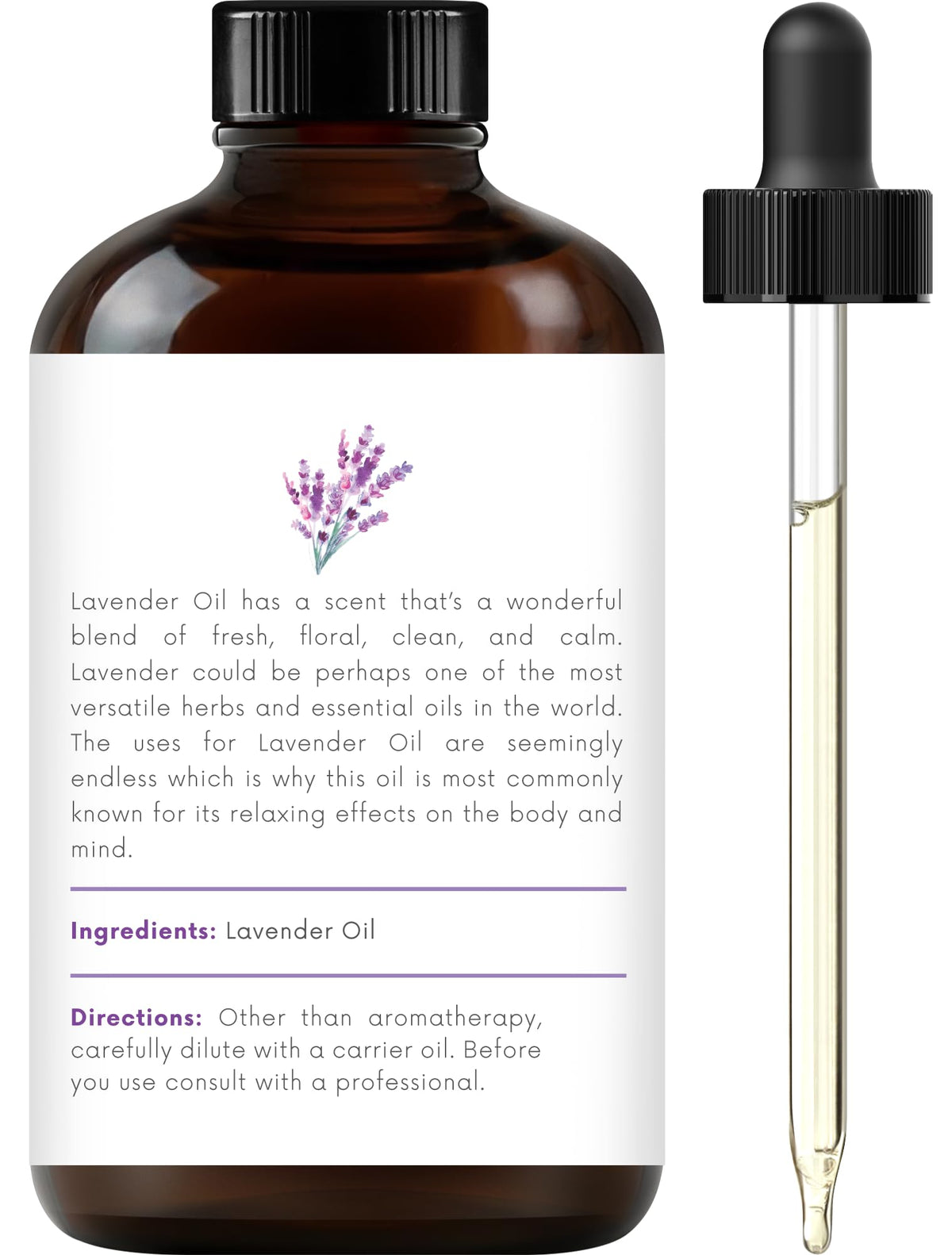 Sweet Orange Eucalyptus and Lavender Essential Oil 4 Fl. Oz C592865