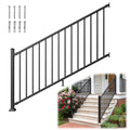 6 ft. W Aluminum Stair Railing Kit P434