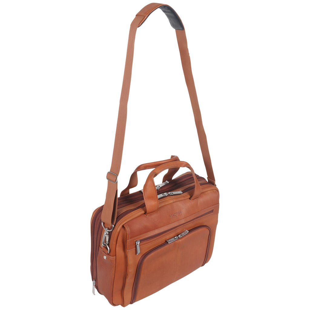 Colombian Leather 15.6" Laptop Briefcase D9515