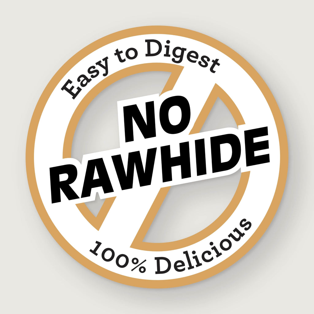 Peanut Butter Rawhide-Free Dog Treats 50 Count T53170