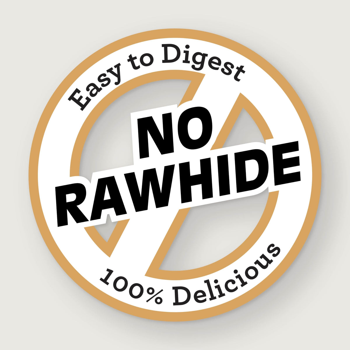 Peanut Butter Rawhide-Free Dog Treats 50 Count T53170