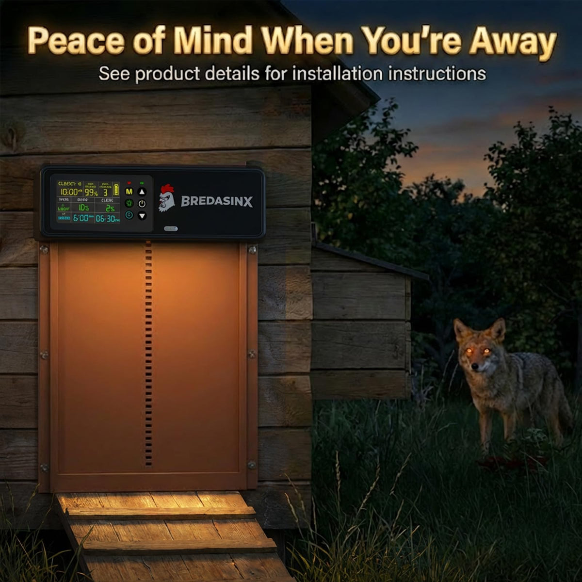 Automatic Chicken Coop Door L9884