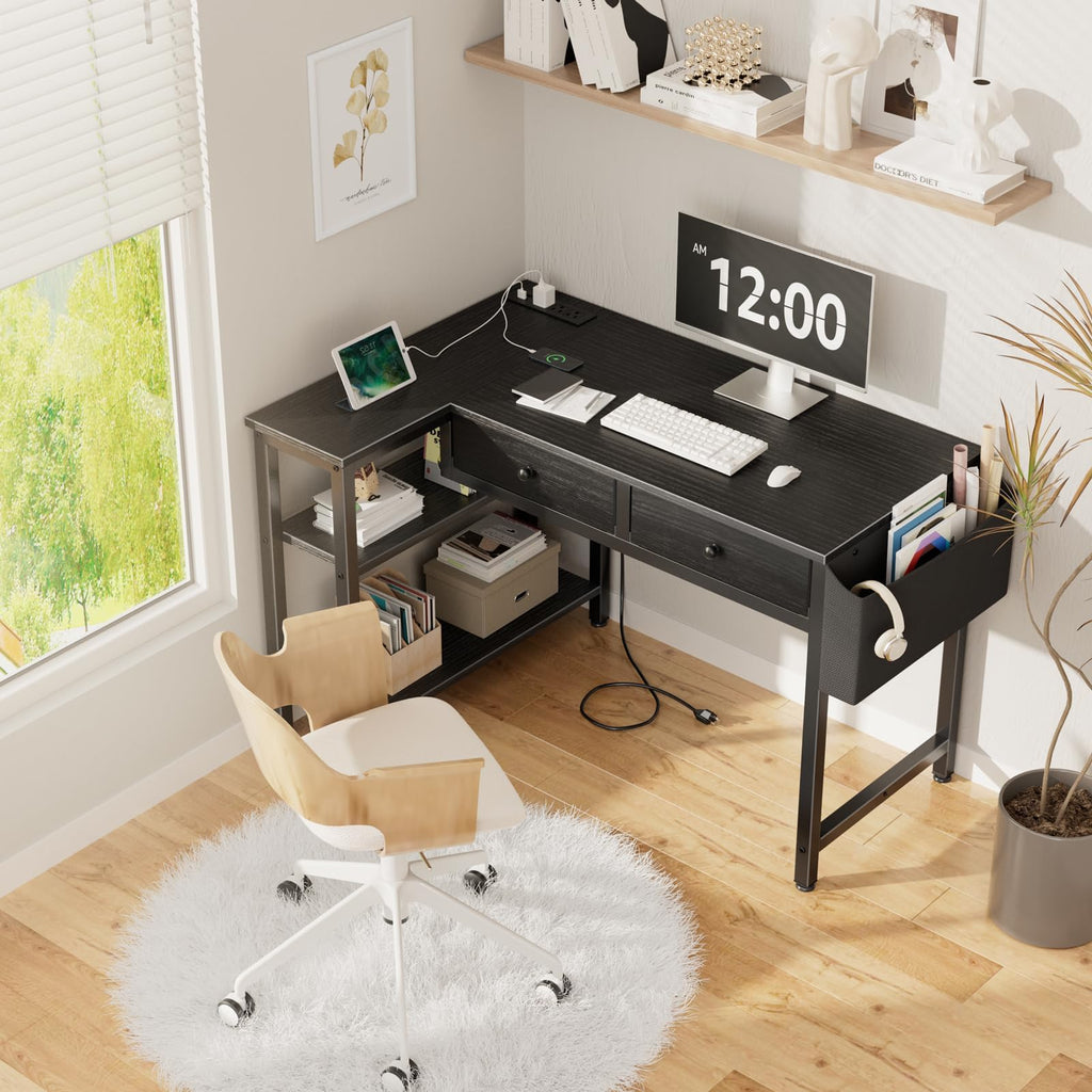 Black Corner Desk E89844