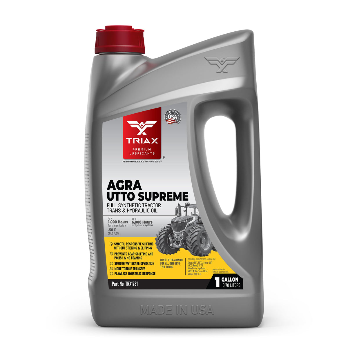Full Synthetic Tractor Trans-Hydraulic Fluid 1 Gallon N1872