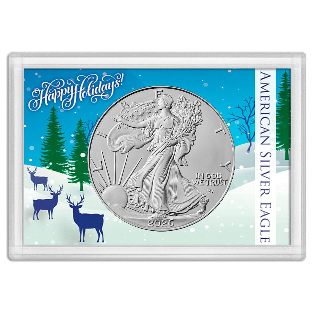 2026 U.S. Silver Eagle 1 oz Brilliant Uncirculated Dollar W533793