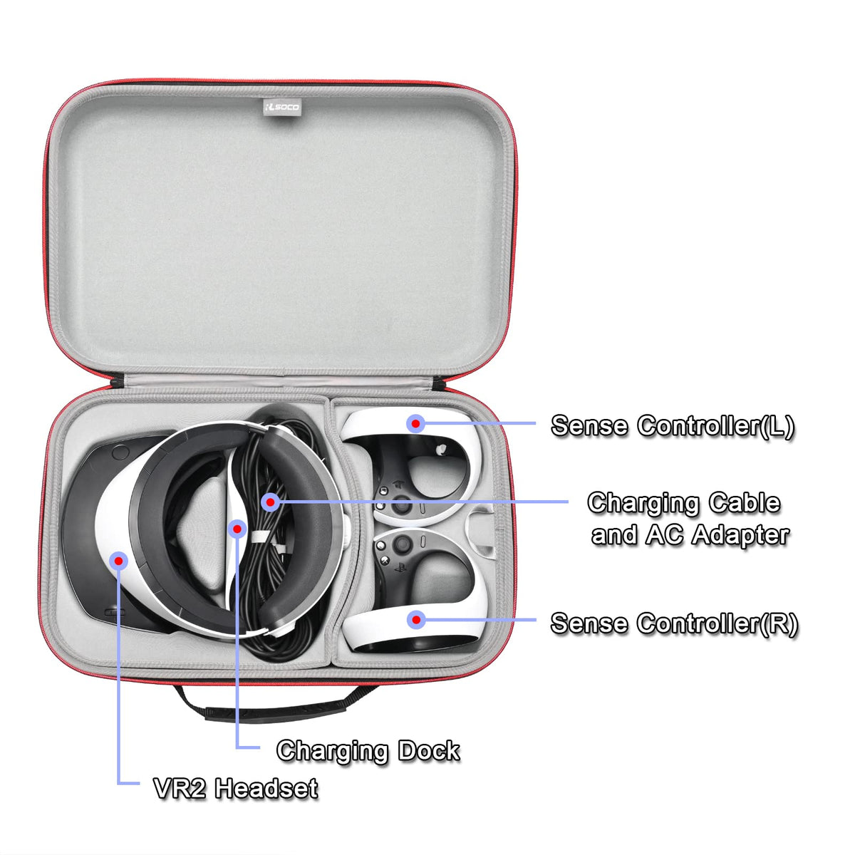 Carrying Case for PlayStation VR2 J13177