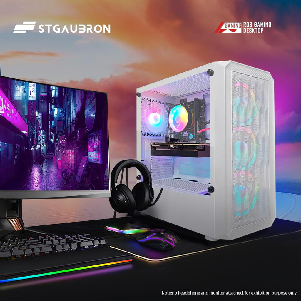 Gaming PC Bundle with 24Inch FHD LED Monitor E18893