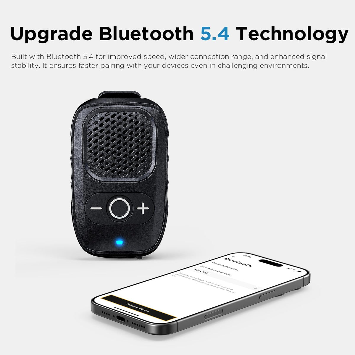 Wearable Clip On Bluetooth Speaker T24192