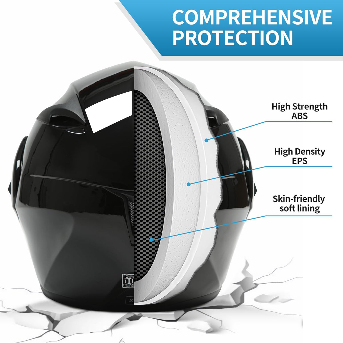 DOT Approved Bluetooth Modular Helmet S436