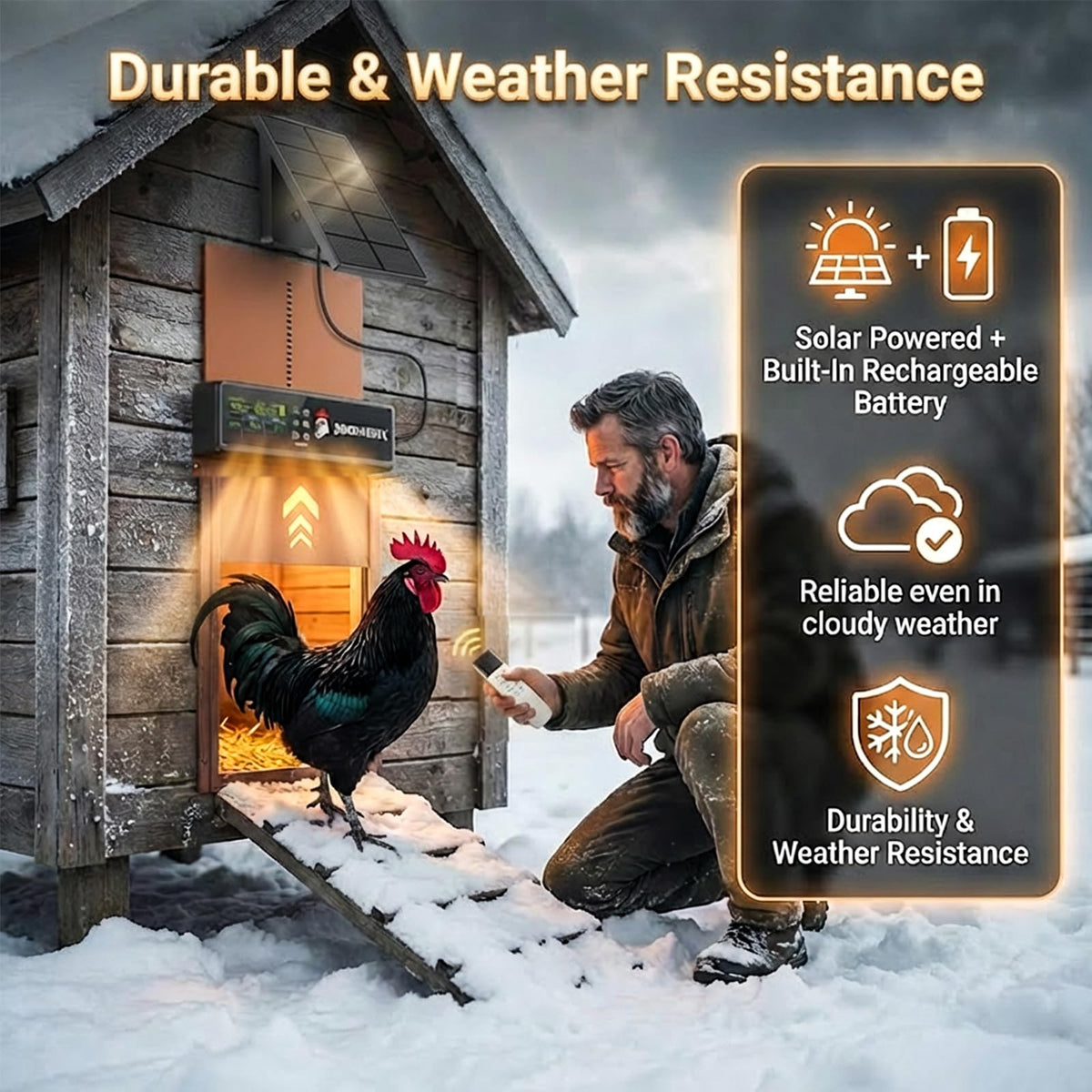Automatic Chicken Coop Door L9884