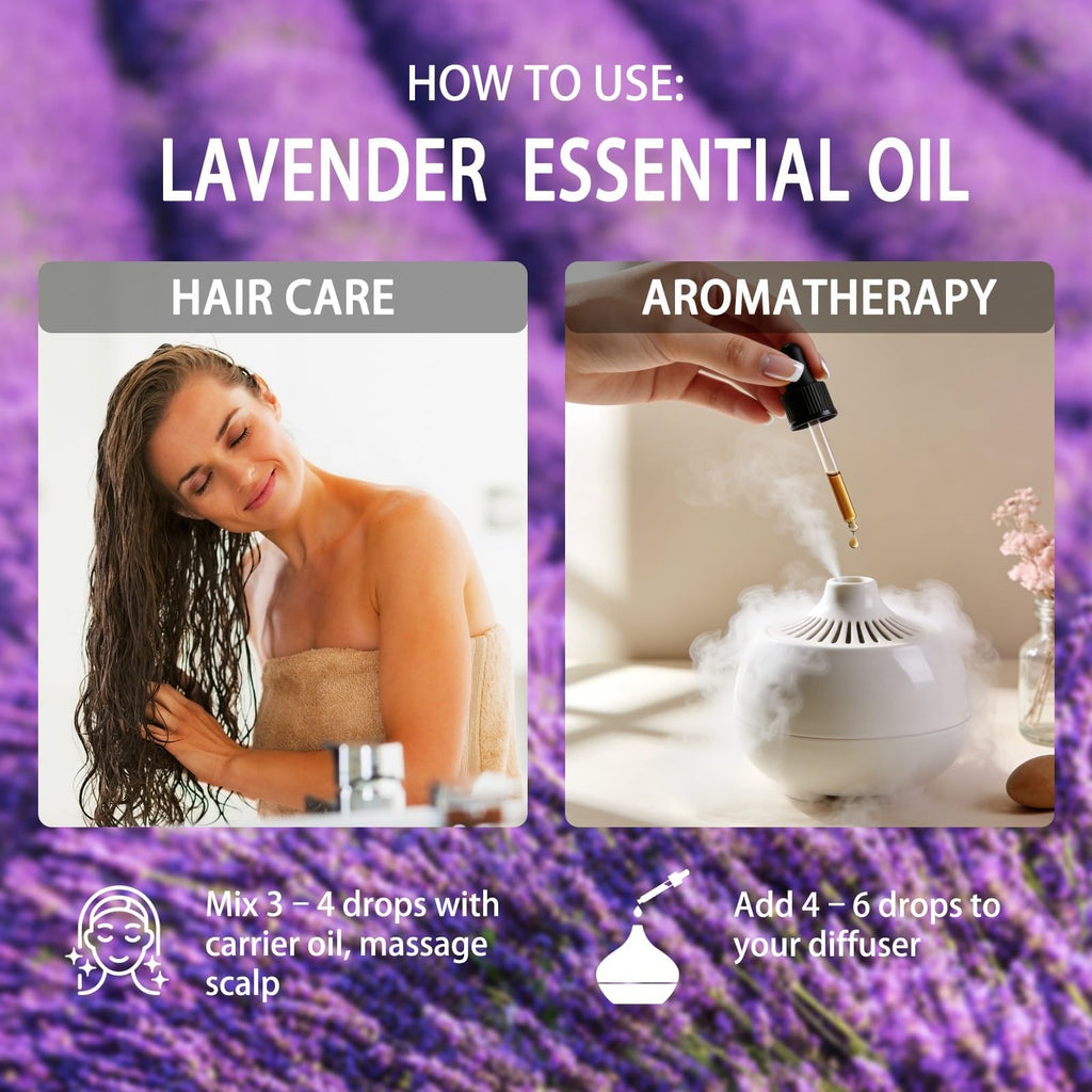 Lavender and Watermelon Essential Oil 4 Fl Oz N69829