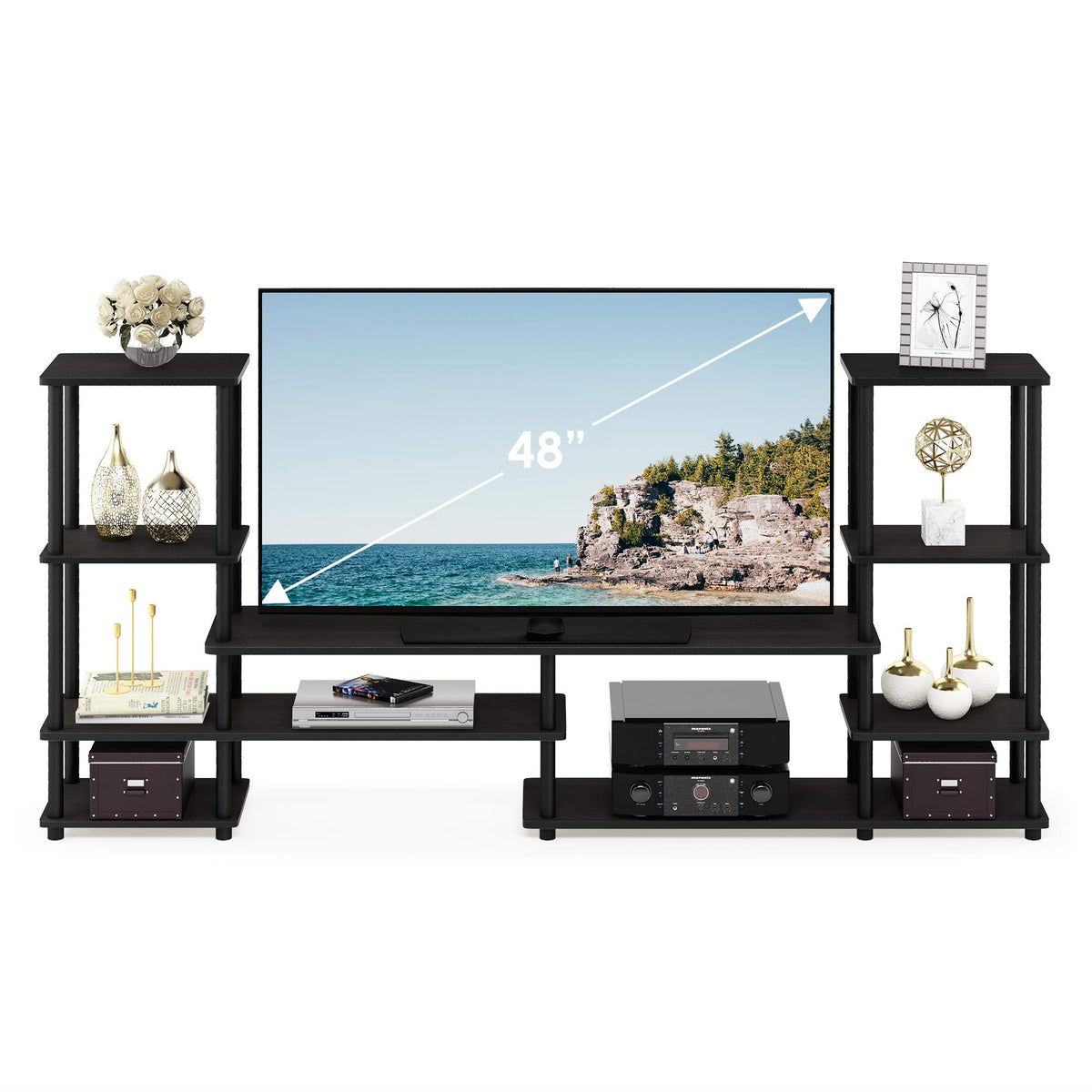Black Espresso TV Stand D982