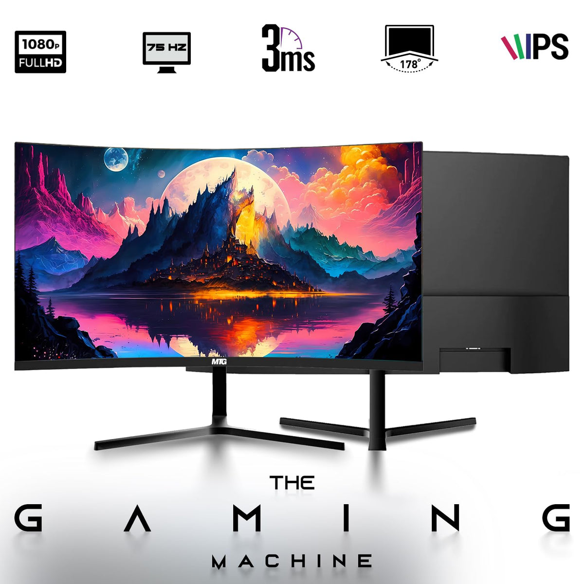 Gaming Tower PC, i5 8th Gen, 16GB RAM, 1TB Nvme X7340