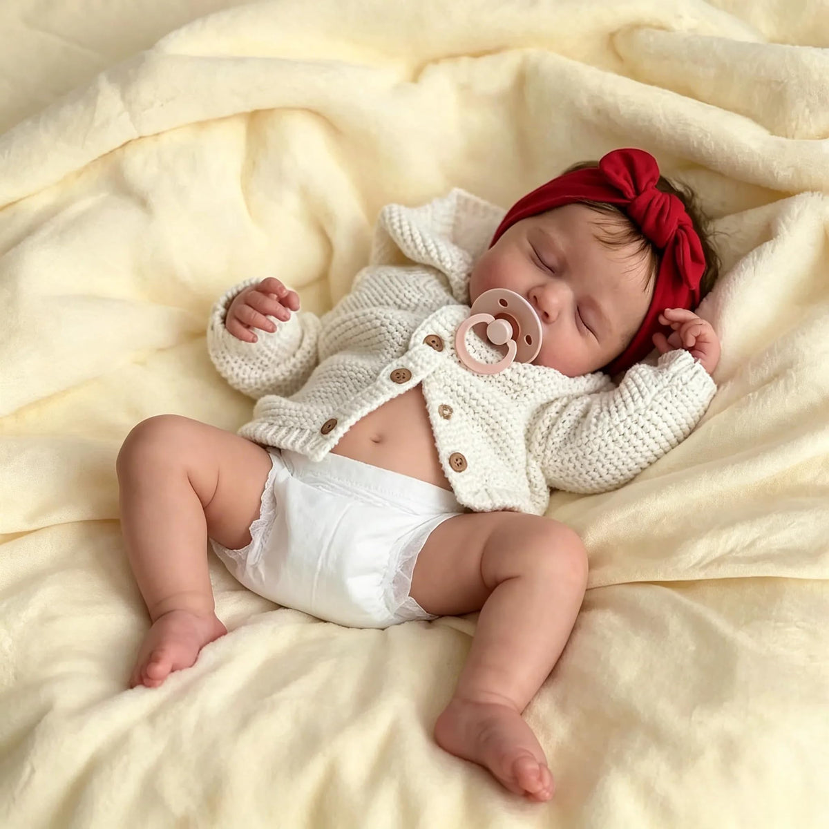 Lifelike Reborn Baby Dolls Full Body 20" Realistic Baby Dolls Girl P712582