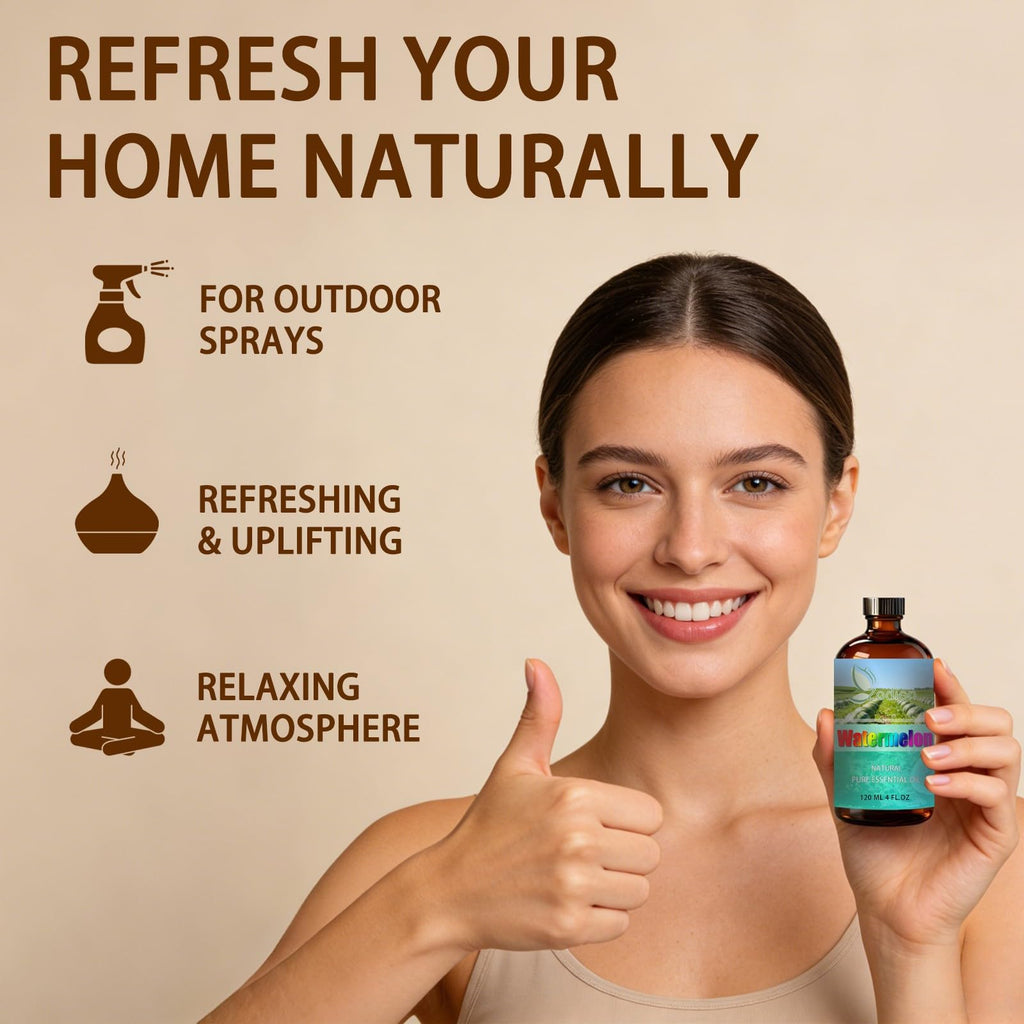 Lavender and Watermelon Essential Oil 4 Fl Oz N69829