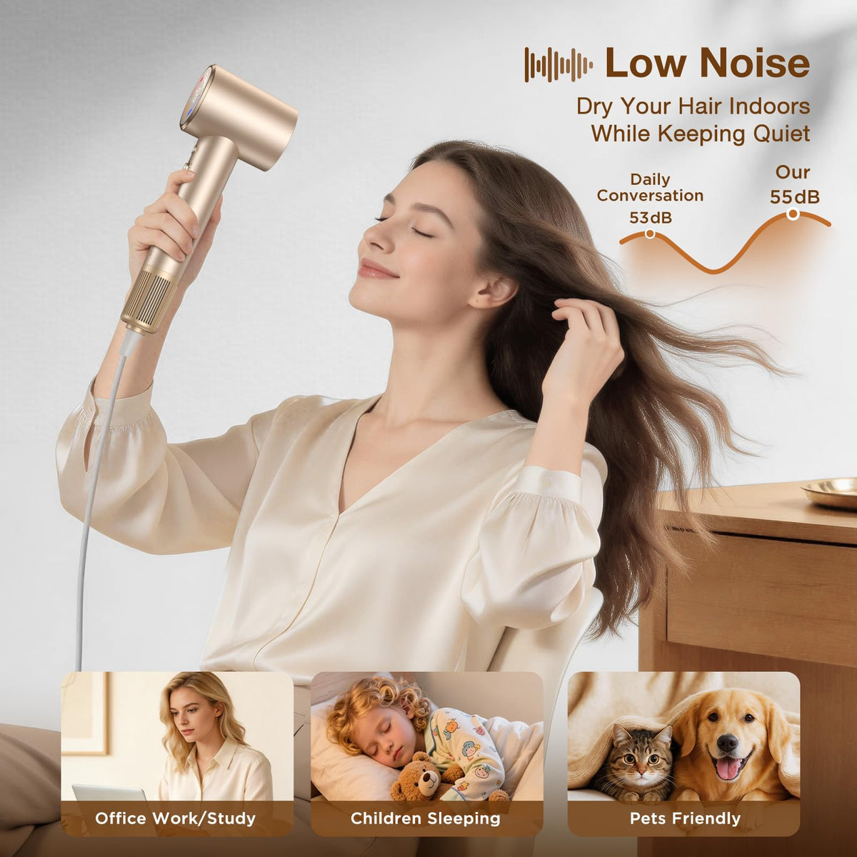 1400W Hair Dryer with Diffuser R23129