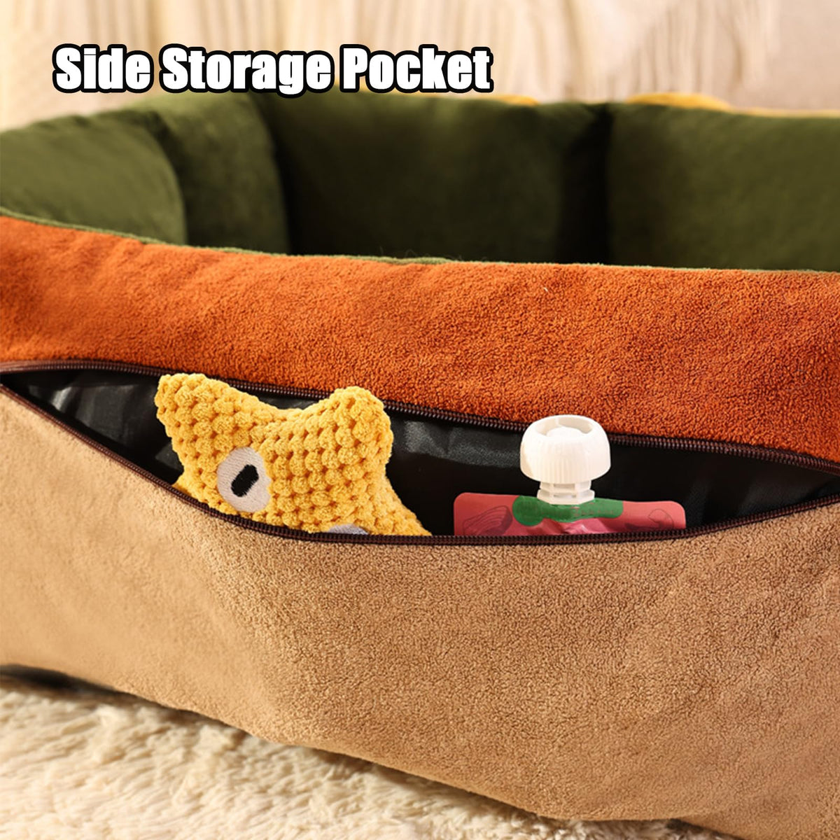 2-in-1 Dog Car Seat for Small Dogs R946