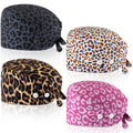 4 Pcs Nurse Scrub Caps R85450