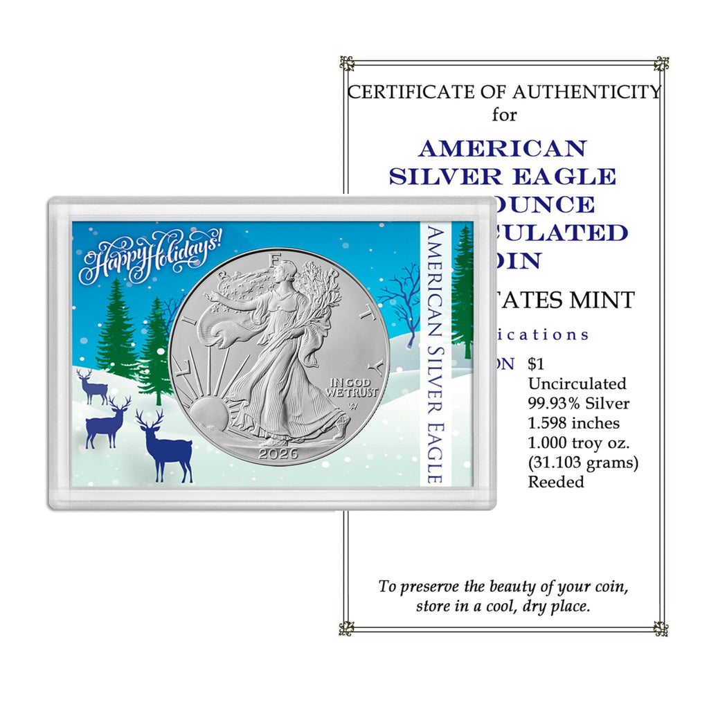 2026 U.S. Silver Eagle 1 oz Brilliant Uncirculated Dollar W533793