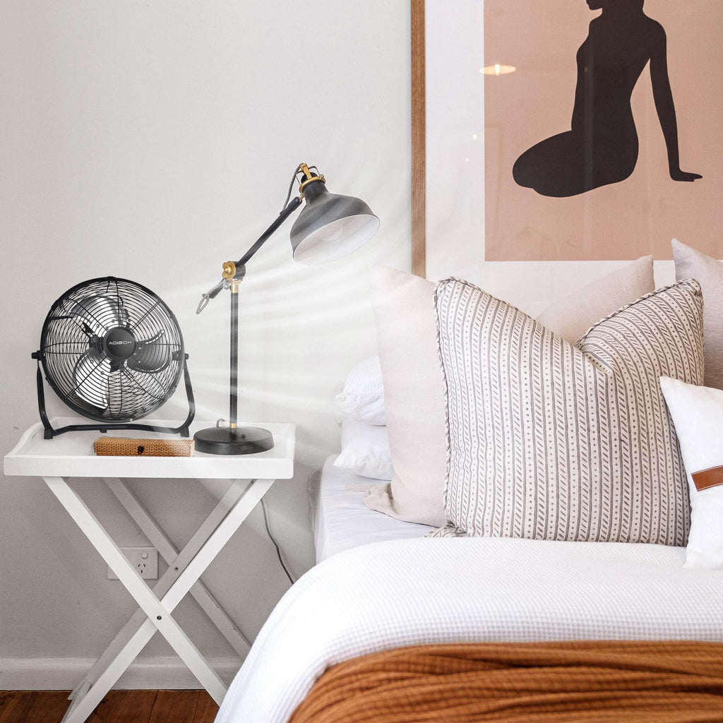 20 in. 3 Speed Metal Floor Fan with Tilting Head W80043