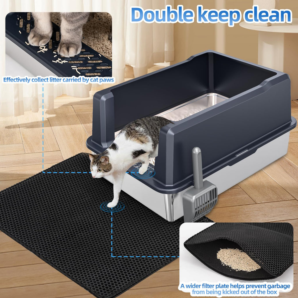 XXXL Stainless Steel Litter Box M5951