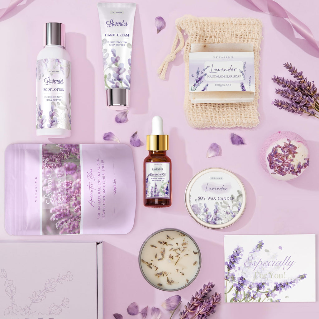 Lavender Relaxing Home Spa Set J253