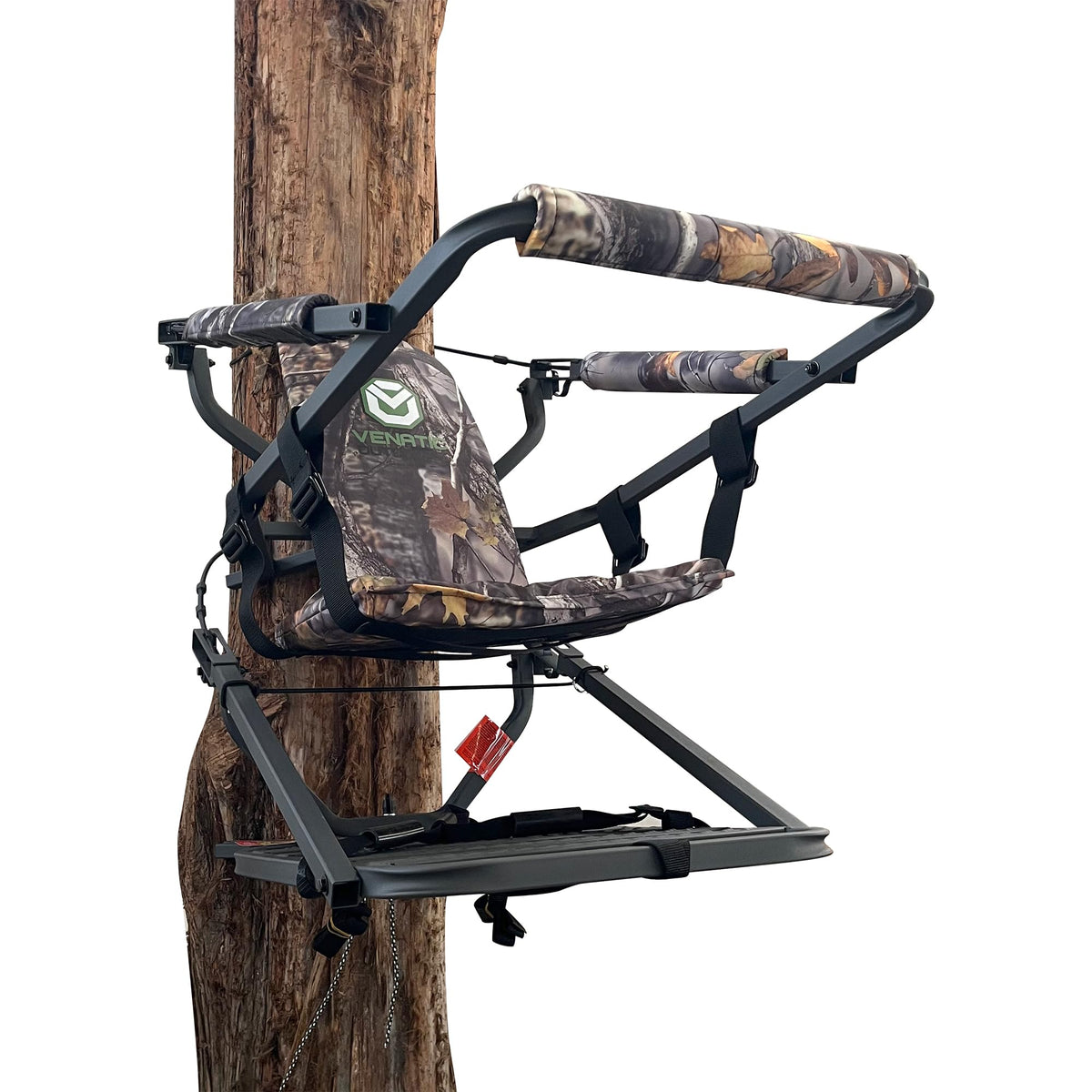 Climbing Tree Stand with Seat and Foot Platform Q80131