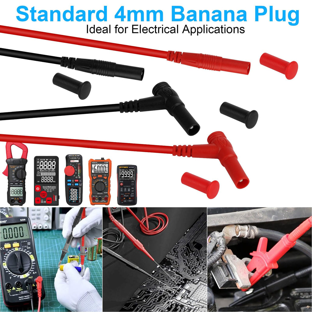 Silicone Multimeter Test Leads Kit Z531371