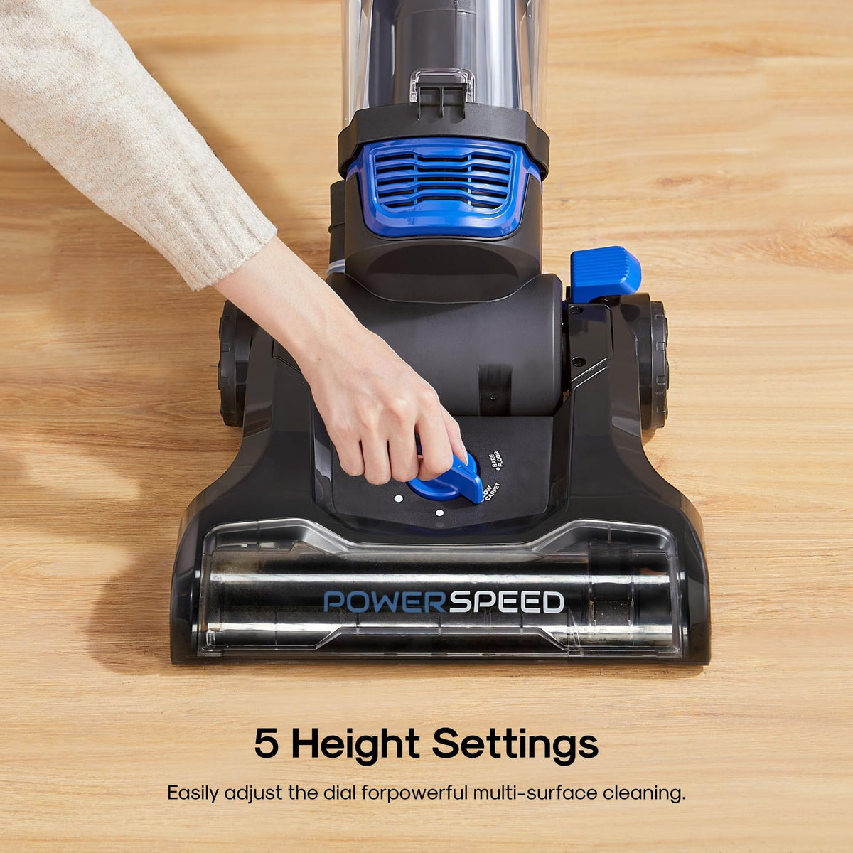 Lightweight Upright Vacuum Cleaner for Carpet and Hard Floor K6716