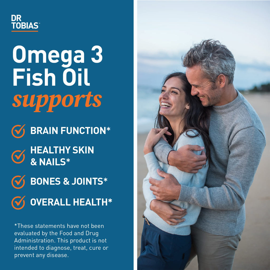 Omega 3 Fish Oil & Lung Health Supplements, 60 Capsules Y1454