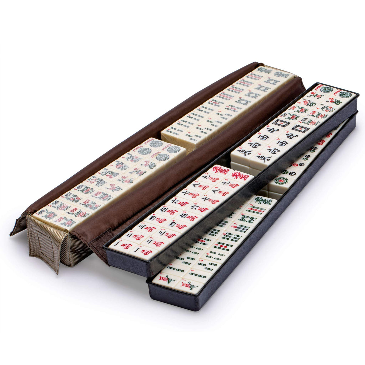 American Mahjong Set with Soft Case, Racks, Coins, Dice X335827