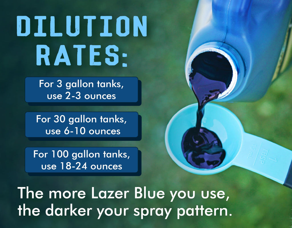 Blue 32 Ounces Concentrated Spray Pattern Indicator and Surfactant C8774