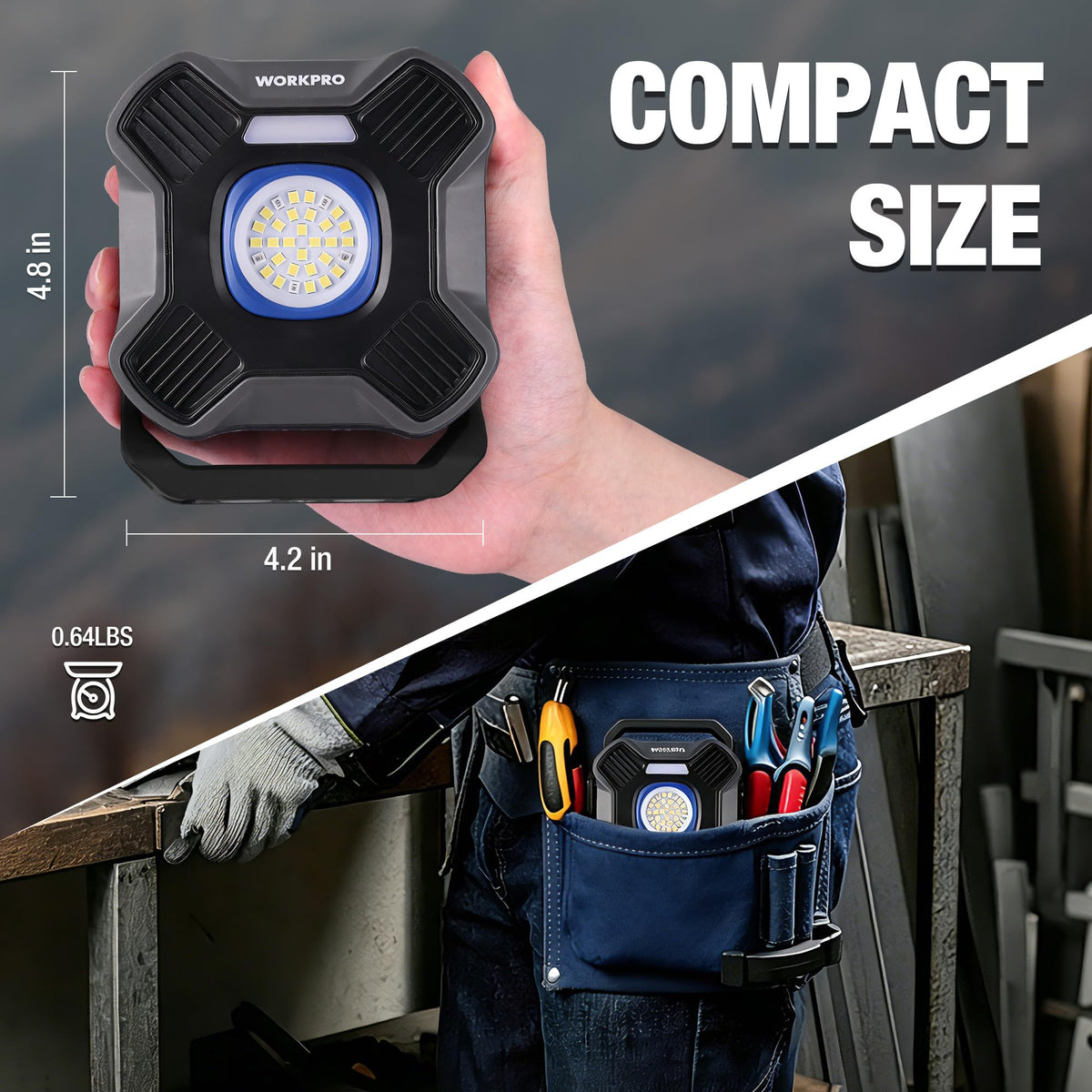 Magnetic Rechargeable LED Work Light O512894
