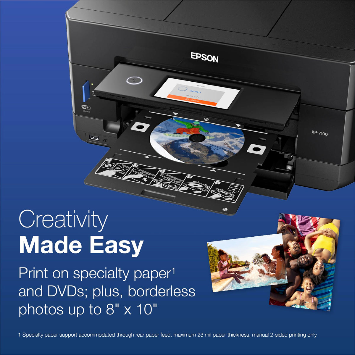 Wireless Color All-in-One Inkjet Printer O1775