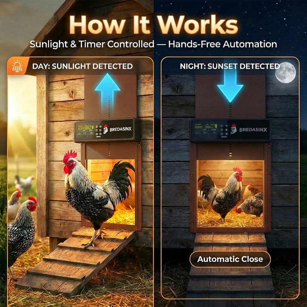 Automatic Chicken Coop Door L9884