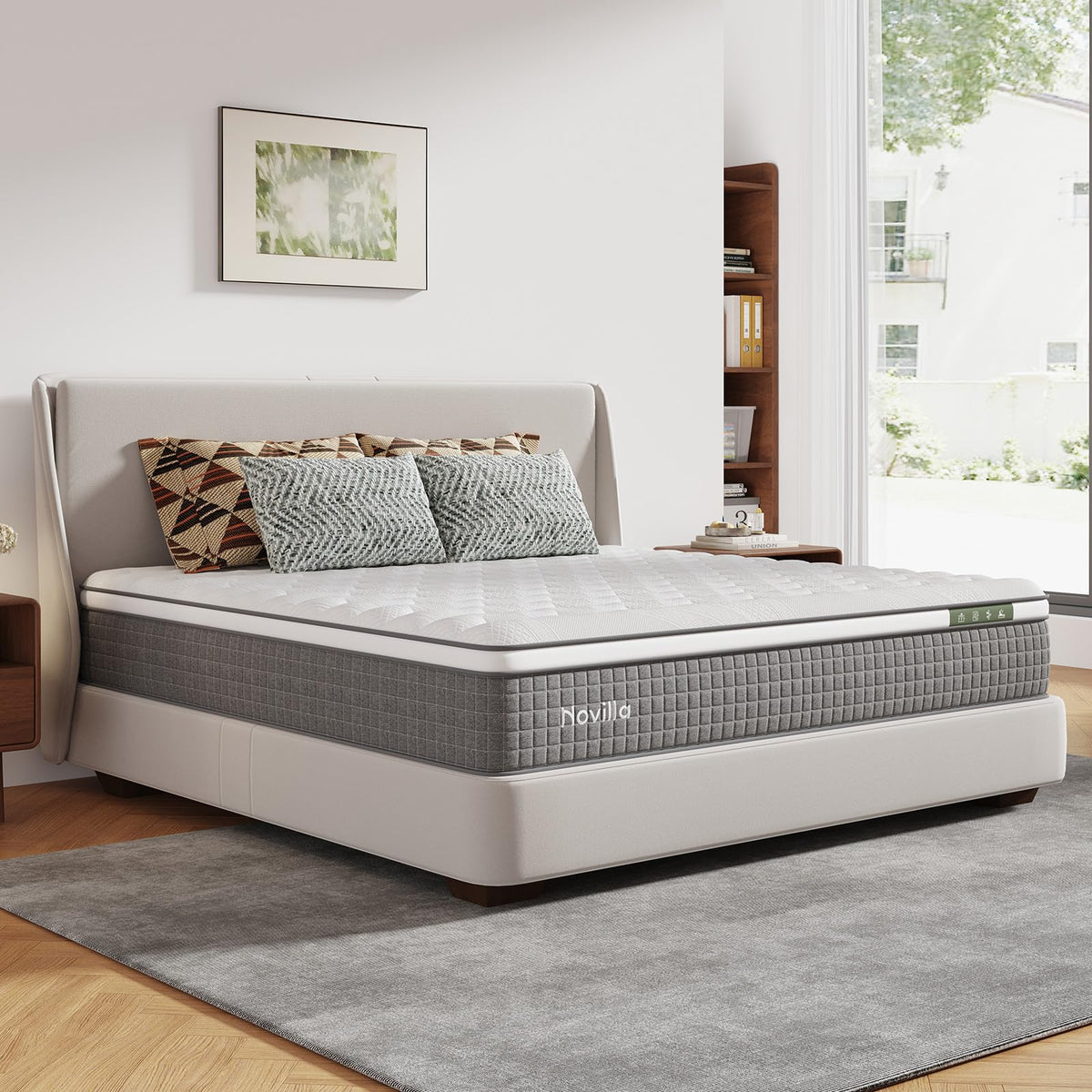 12 Inch Full Size Hybrid Gel Memory Foam Mattress U192