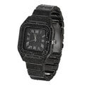 Men's Watch with Cuban Link Chain J361