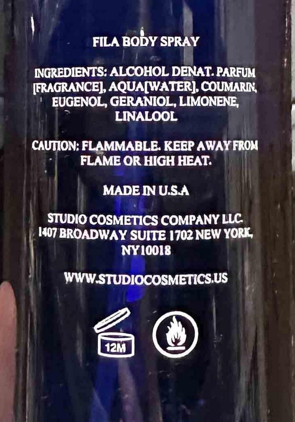 Body Spray for Men 8.4 oz D804186