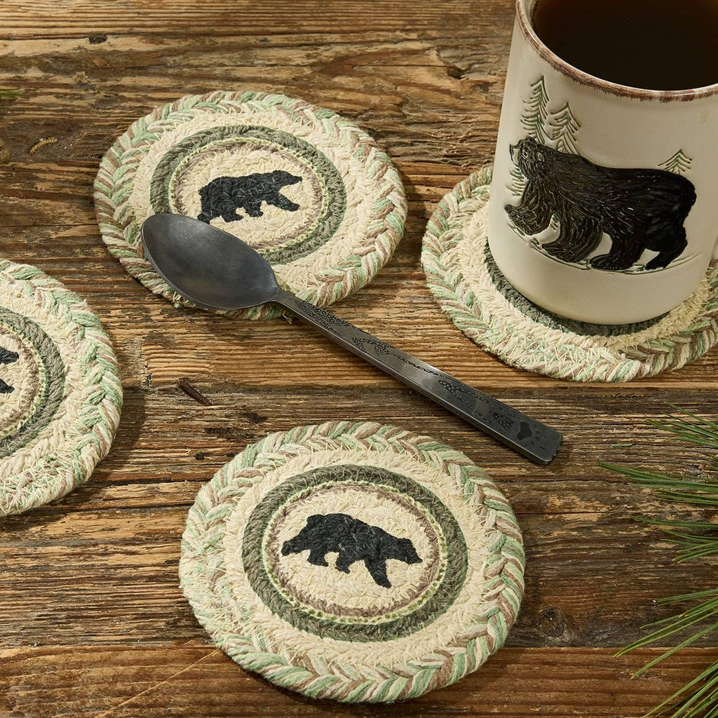 Black Bear Coaster Set G4511