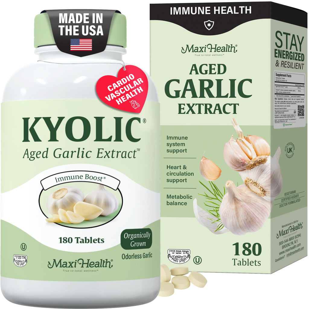 Aged Garlic Extract Supplement 180 Count R42757