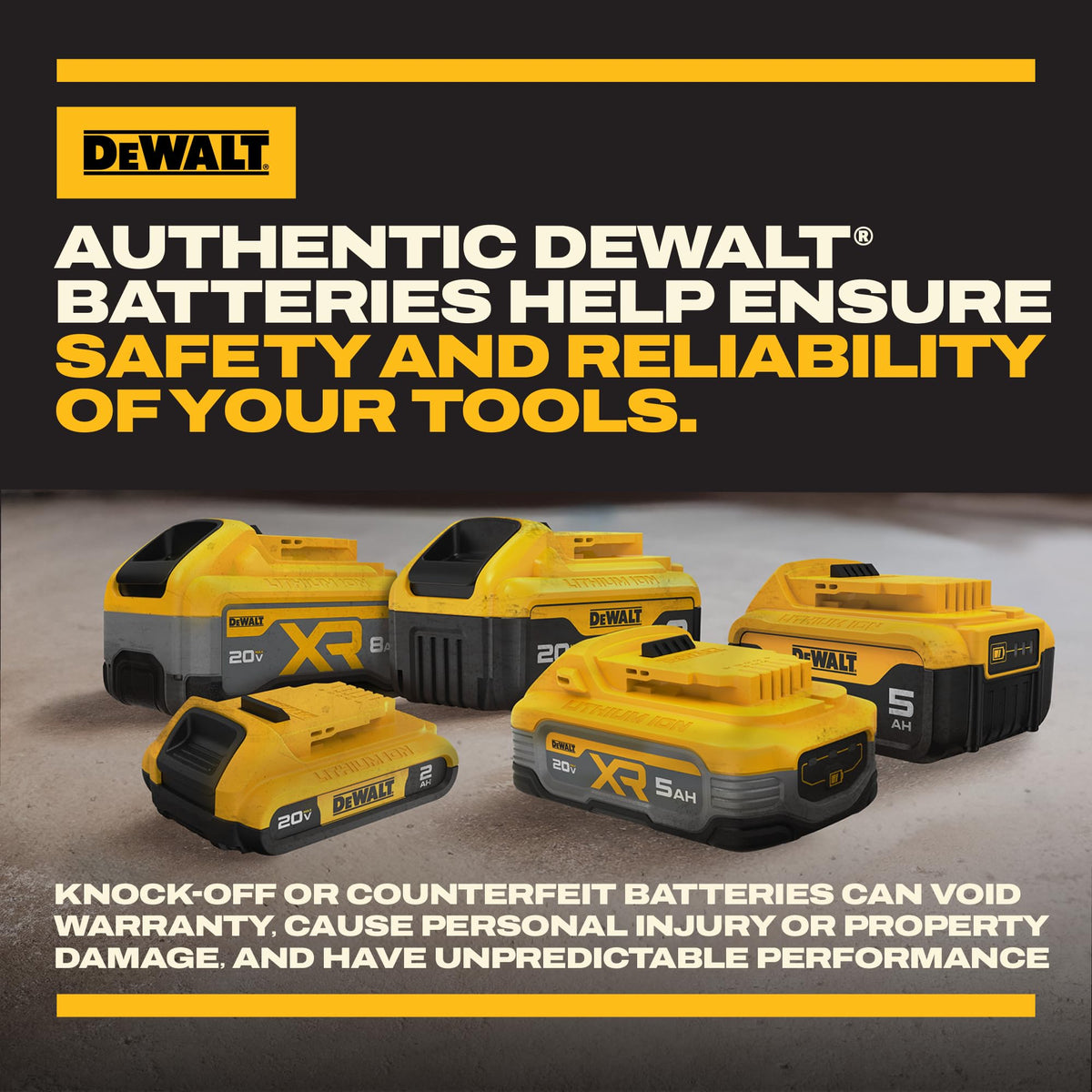 20V MAX Lithium-Ion Battery 2-Pack 5.0 Ah H267