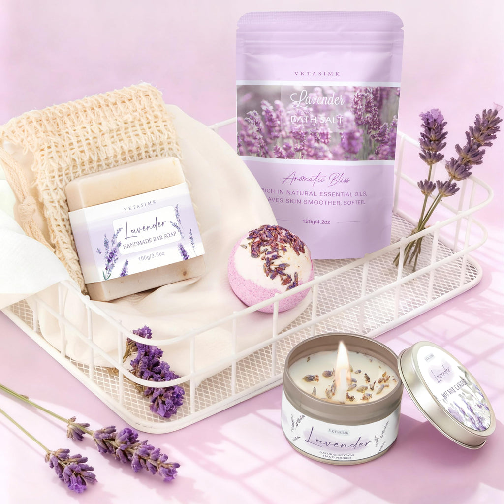 Lavender Relaxing Home Spa Set J253