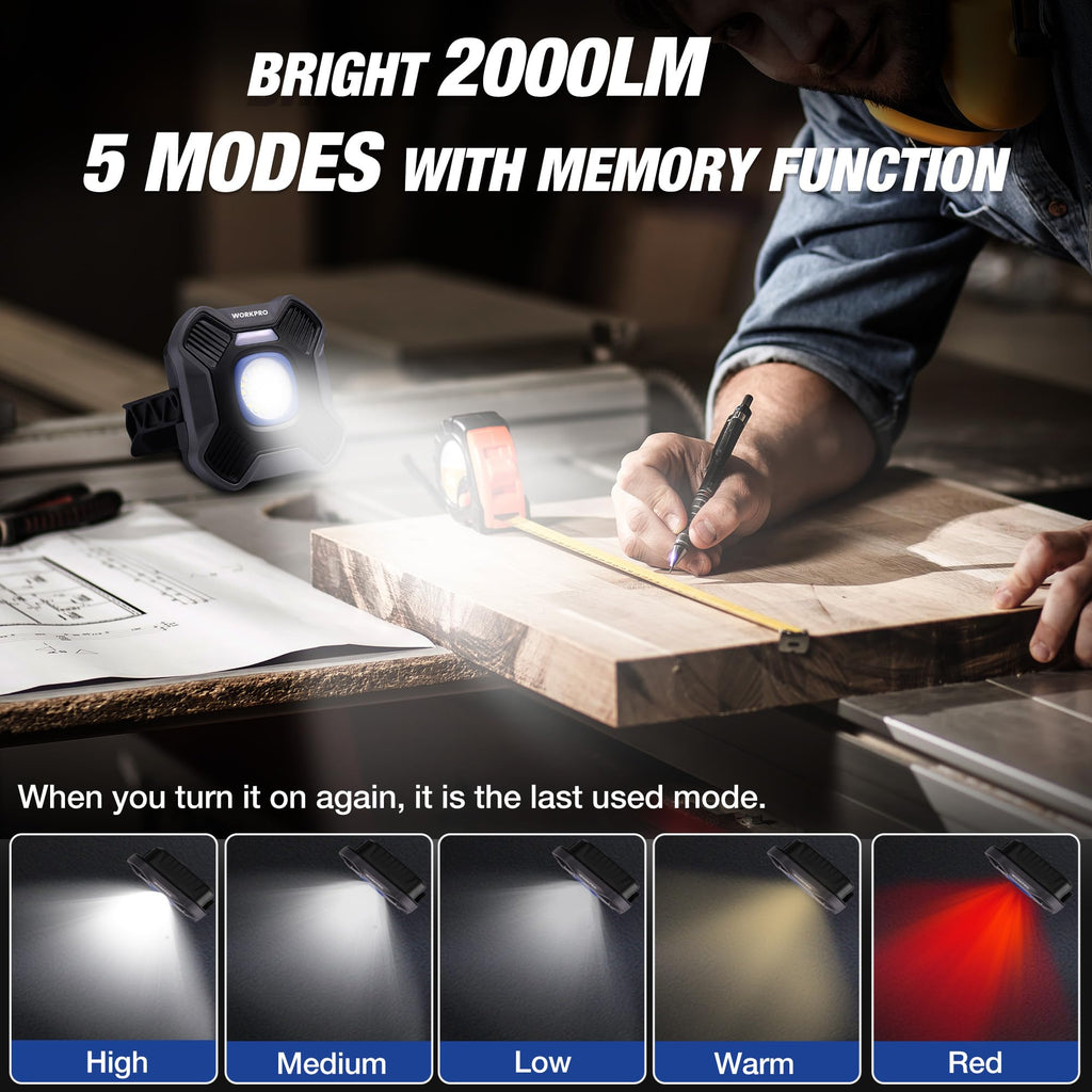 Magnetic Rechargeable LED Work Light O512894