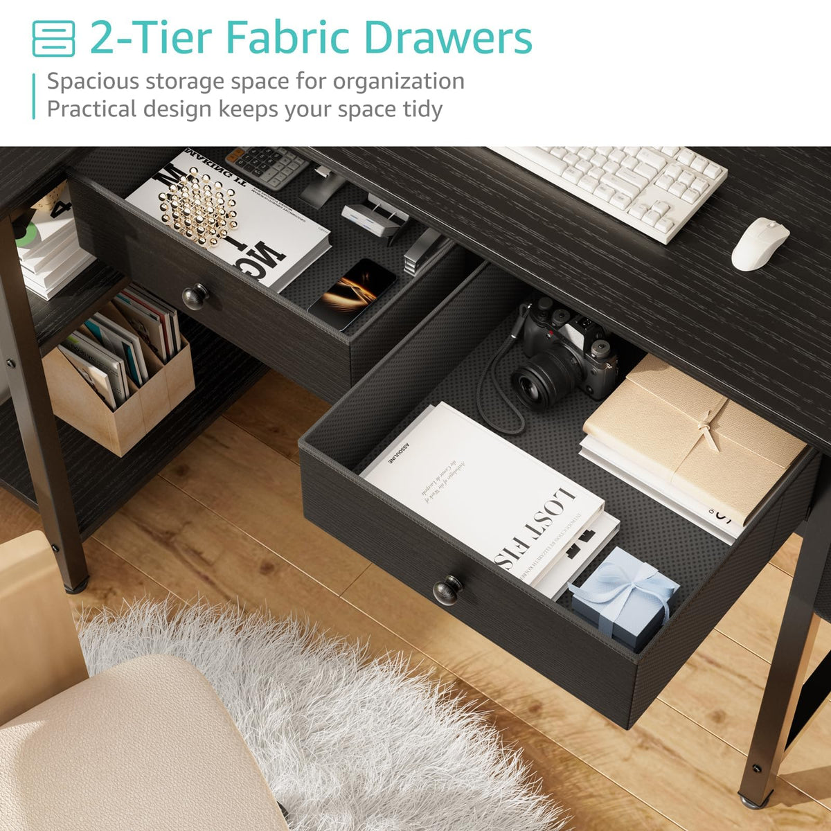 Black Corner Desk E89844