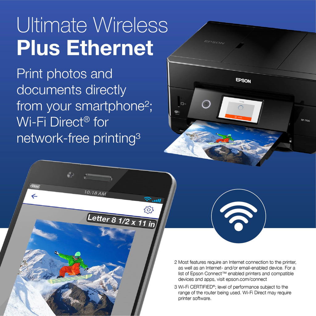 Wireless Color All-in-One Inkjet Printer O1775
