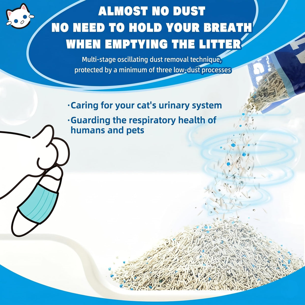 Tofu Cat Litter Strong Clumping 21lbs C3888