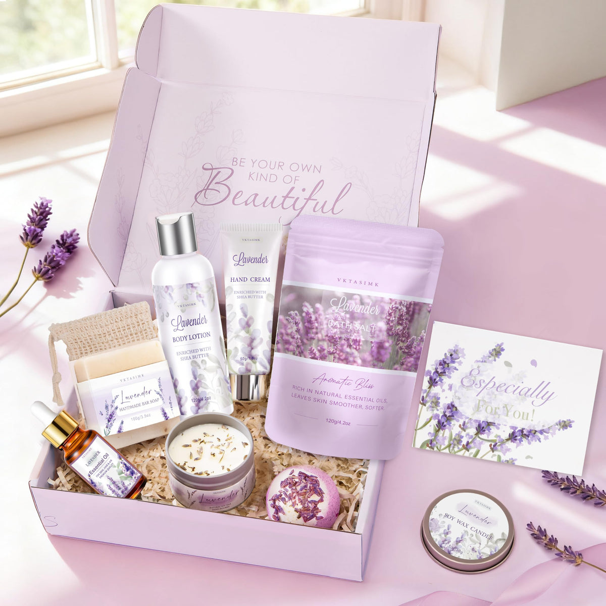 Lavender Relaxing Home Spa Set J253
