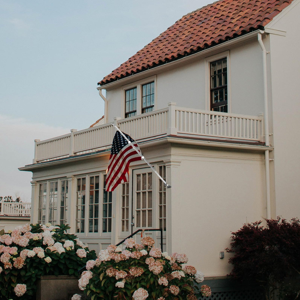 1.5m Stainless Steel Flag Pole Set S37278
