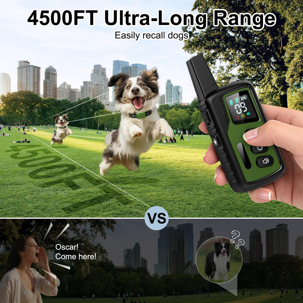 IP68 Waterproof Dog Training Collar with Remote D381517